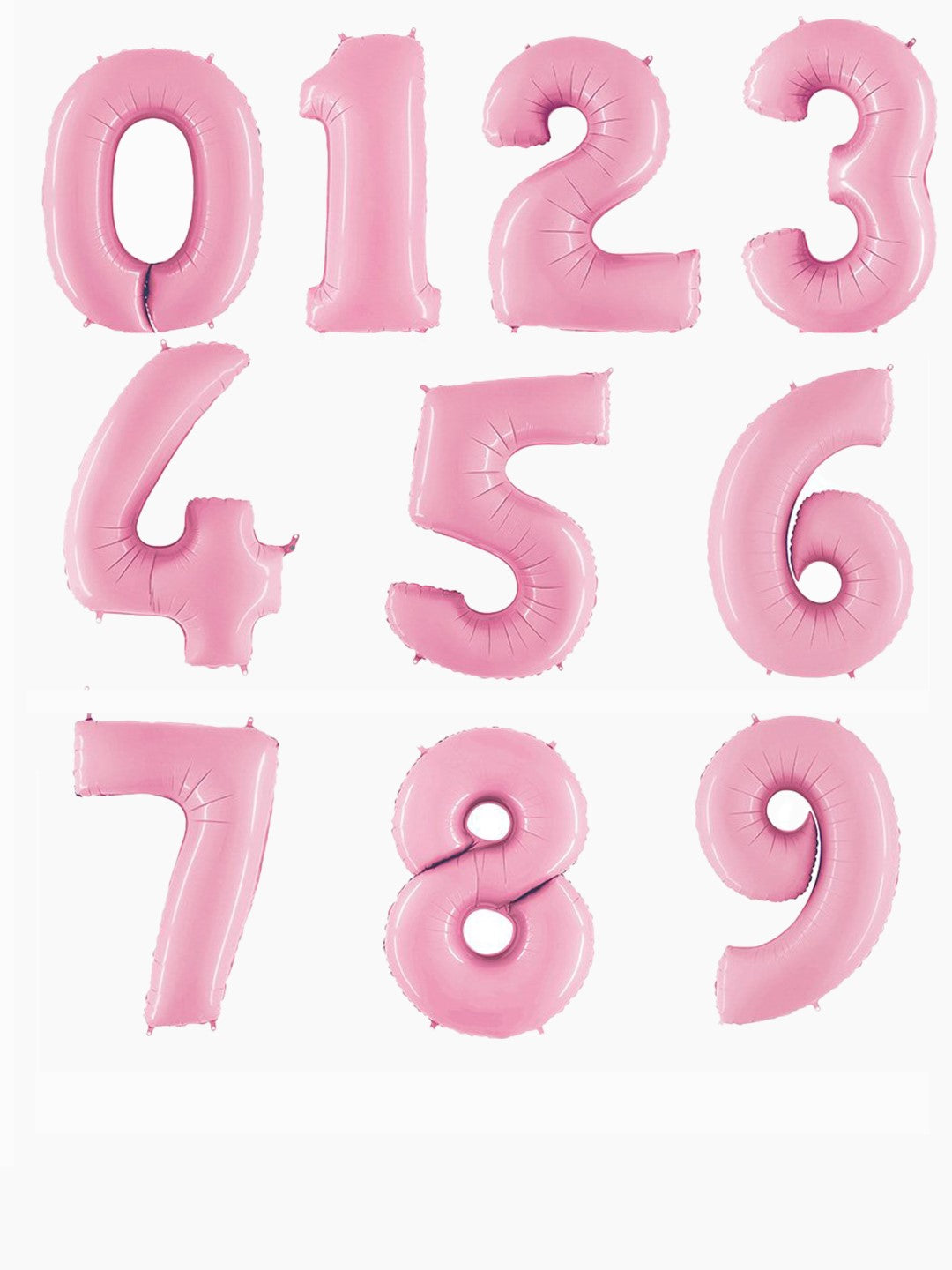 Pink Numbers 86cm