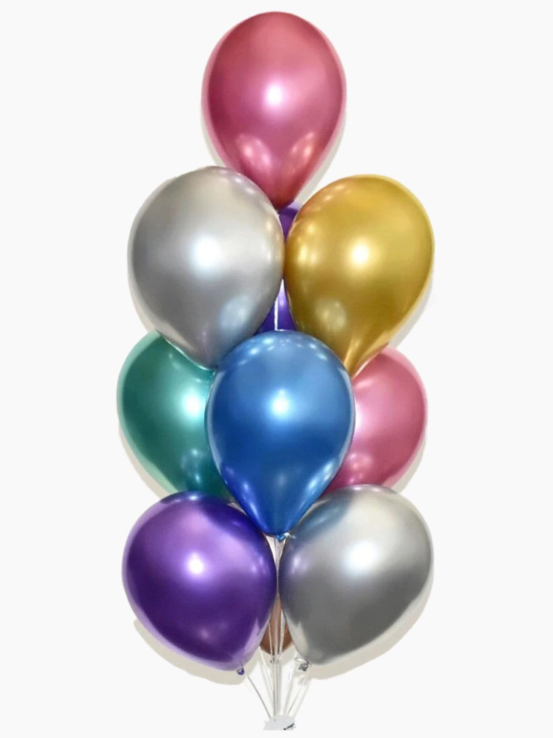 Chrome Balloon Bouquet