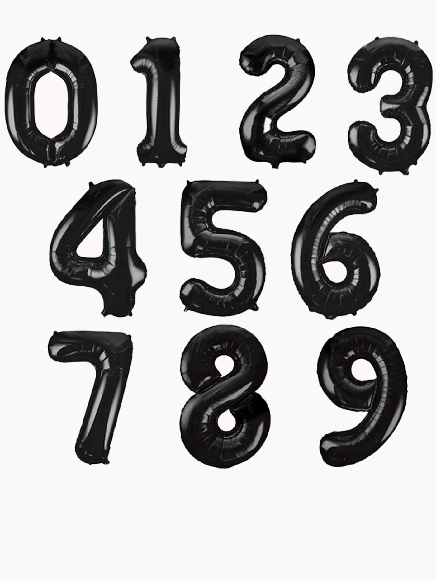 BLACK Numbers 86cm