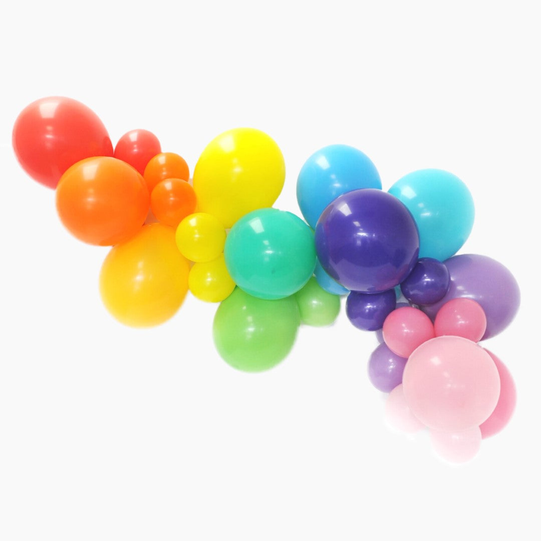 Rainbow Balloon Garland 2m