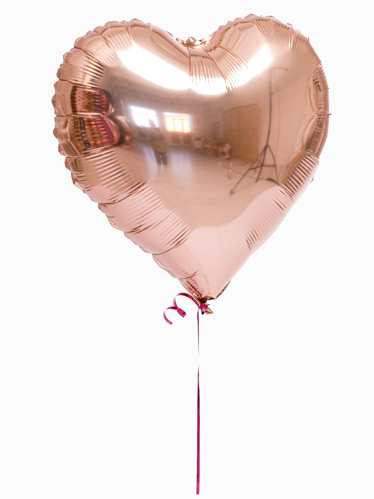 Heart Rose Gold Foil Balloon