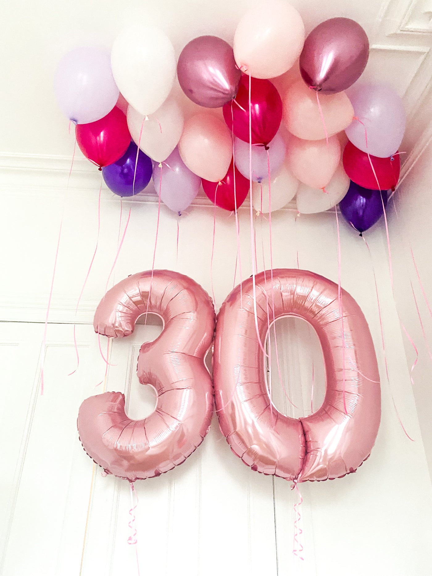 Numbers & Ceiling Balloons