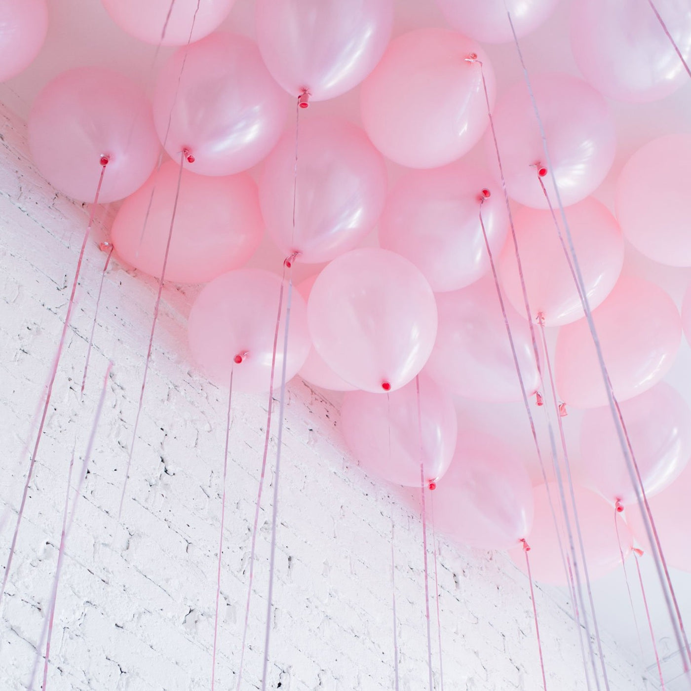 Light Pink Ceiling Balloons