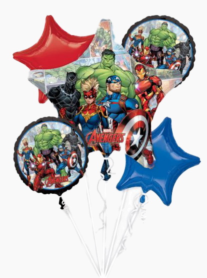 Avengers Balloon Bouquet