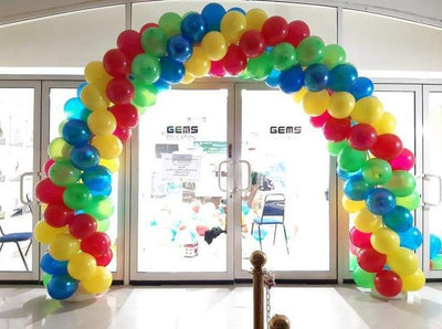 Balloon Arch in Bright Colours