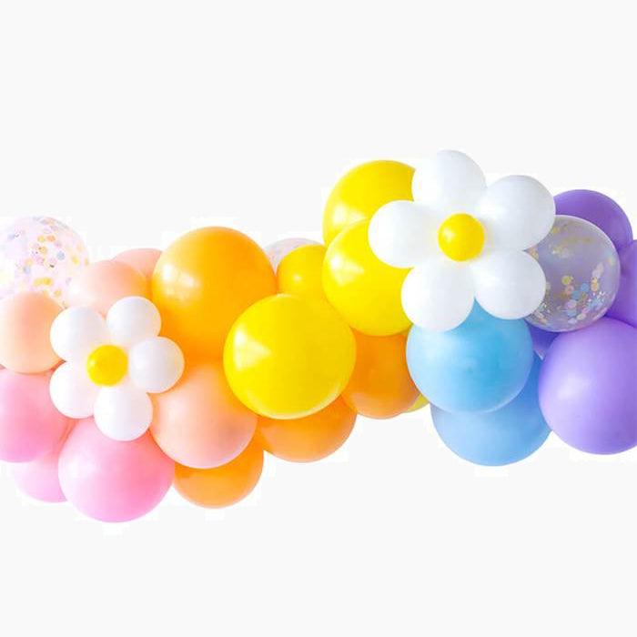 Daisy Balloon Garland 2m