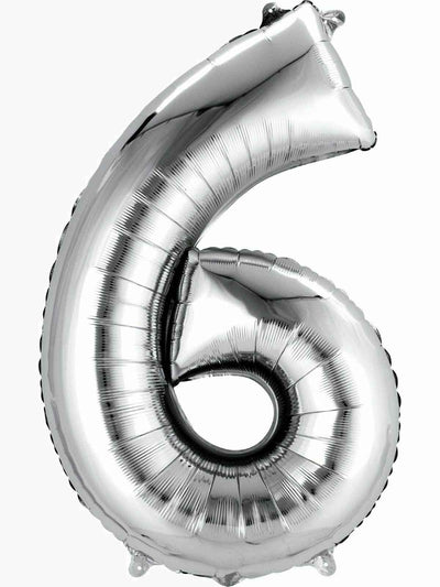 SILVER Numbers 86cm